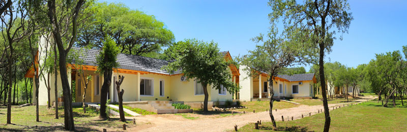 Panorámica del complejo La Faustina