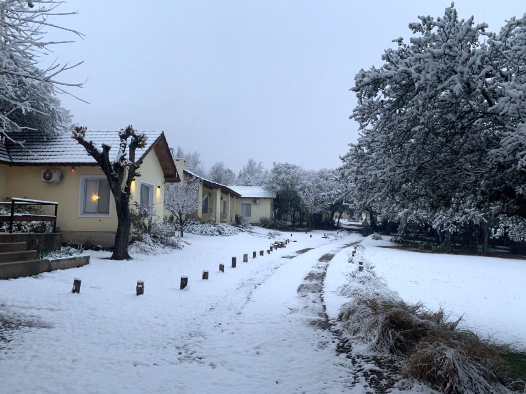 Nevada en La Faustina Villa General Belgrano